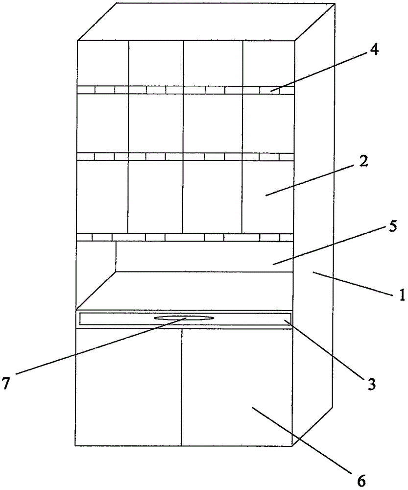 一種法律用書柜的制作方法附圖