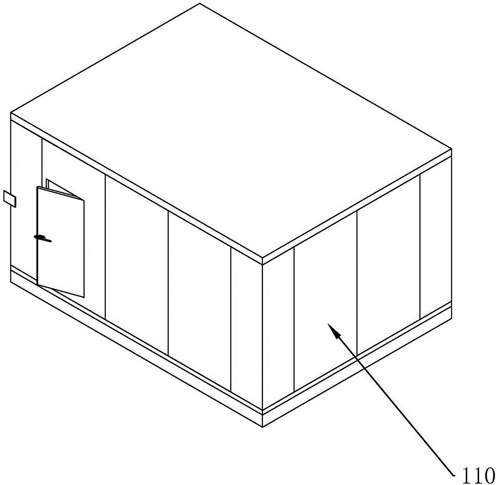 高效節(jié)能組合式冷庫的制作方法附圖