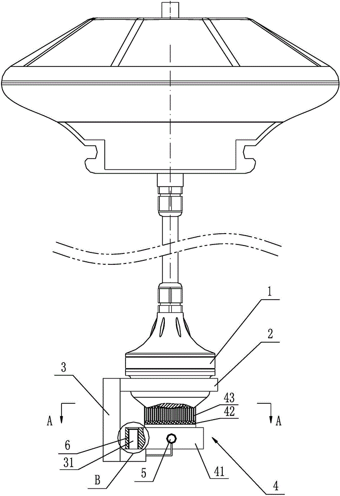 傳感器水下測(cè)頭擺動(dòng)式自動(dòng)清洗裝置的制造方法附圖