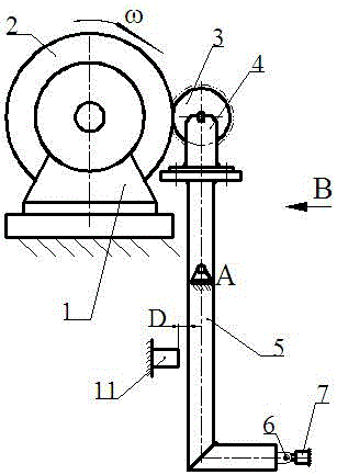 一種單托輥?zhàn)枇ο禂?shù)半自動(dòng)測(cè)試臺(tái)的制作方法附圖