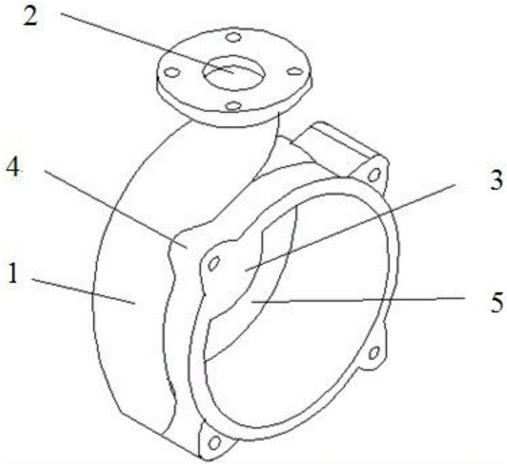 渣漿泵泵殼的制作方法附圖