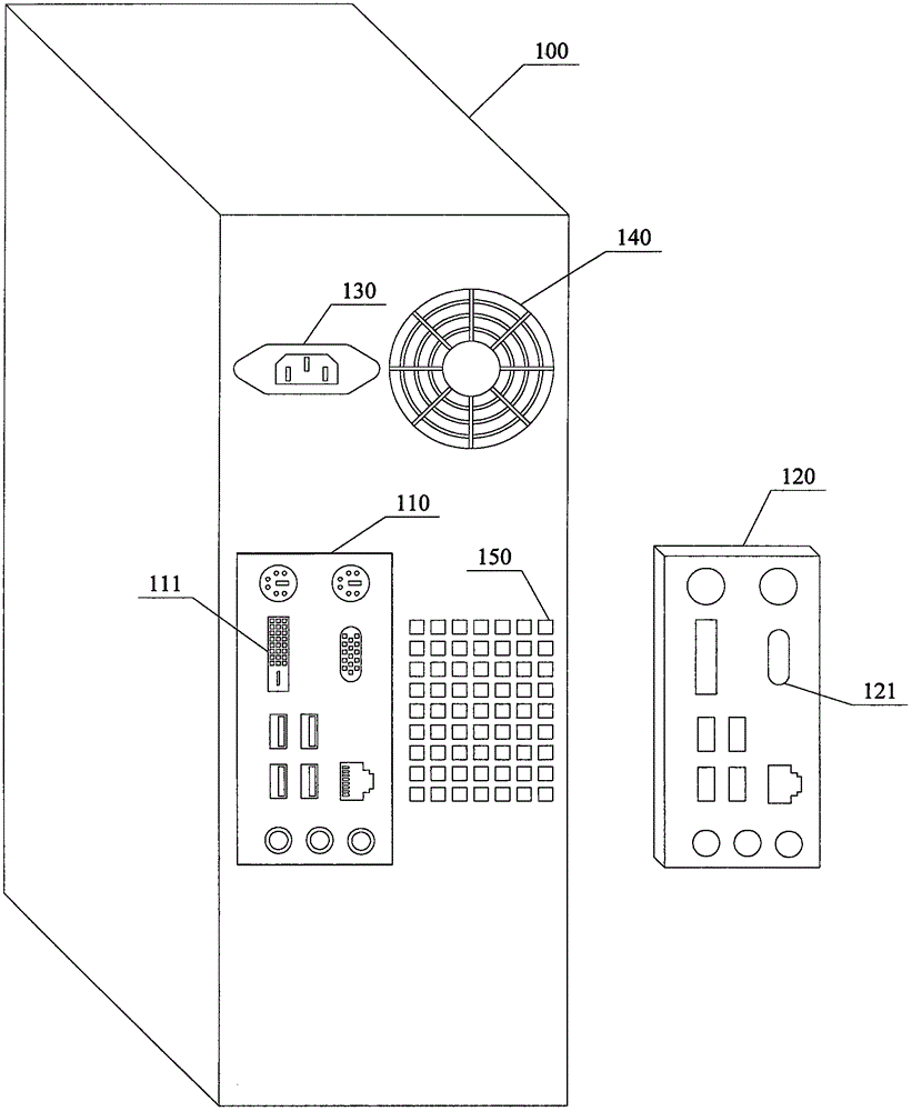 一種新型計(jì)算機(jī)機(jī)箱的制作方法附圖