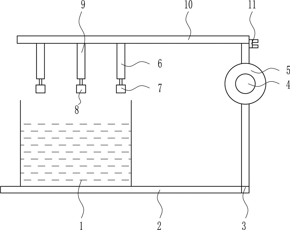 一種建筑工地用水管清洗收卷裝置的制造方法附圖