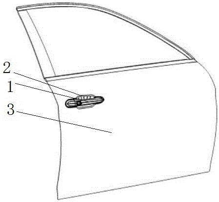 一種碳纖維車門的制作方法附圖