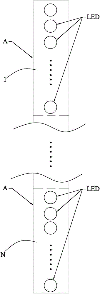 Led高壓燈帶的制作方法附圖