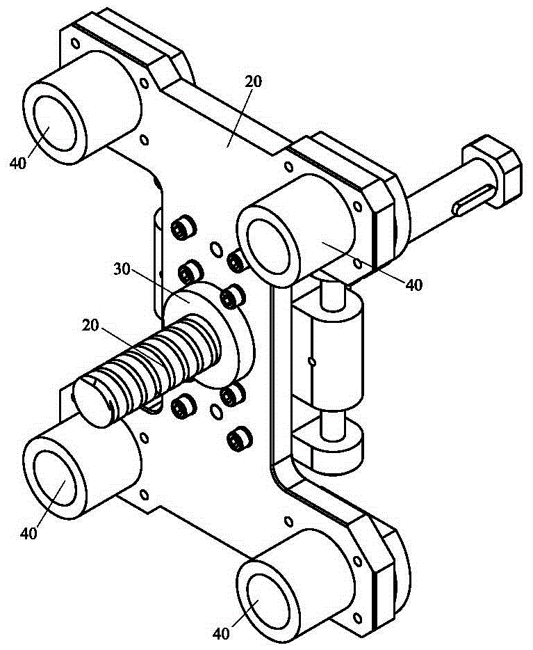 穩(wěn)定性好的模具鎖模機構的制作方法附圖