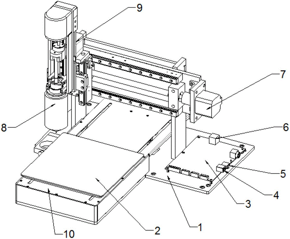 一種3d食品打印機的制作方法附圖