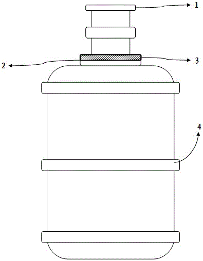 水桶電子標簽環(huán)的制作方法附圖