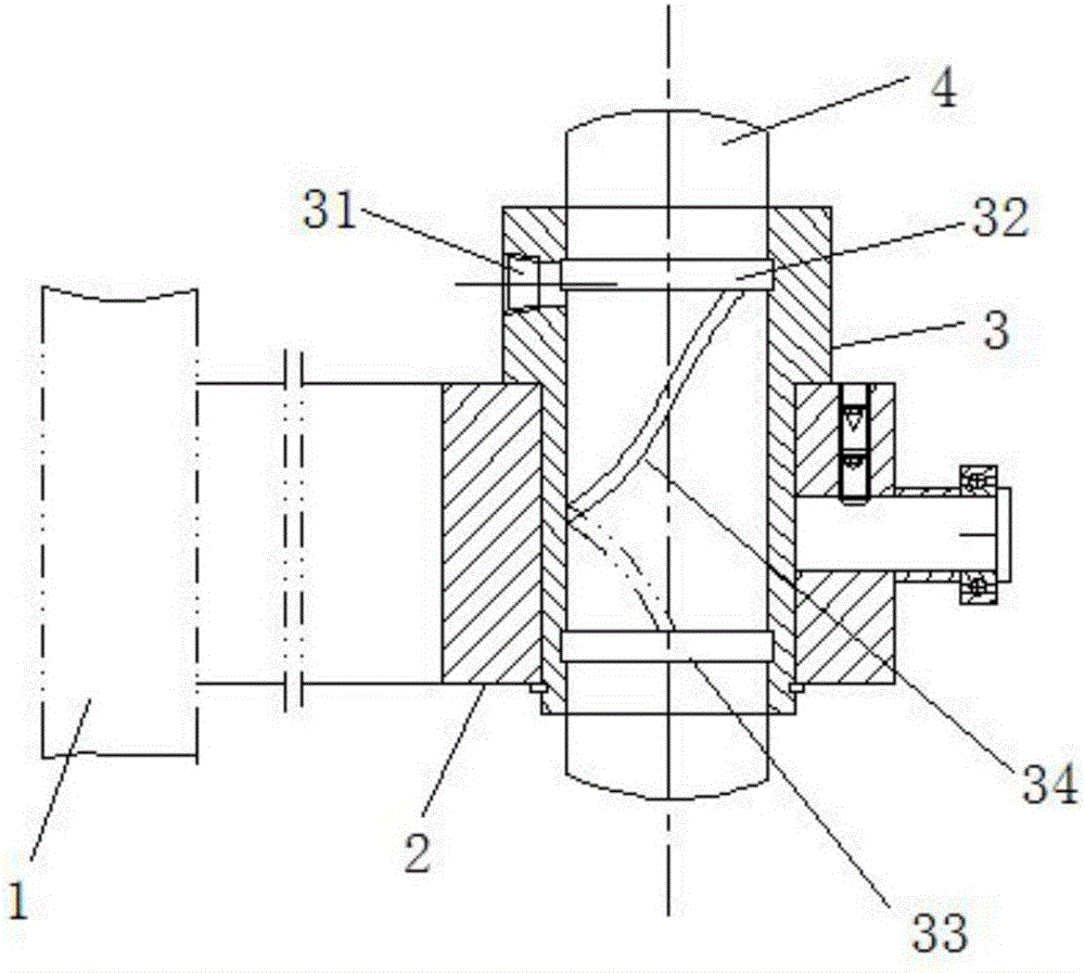 導(dǎo)向襯套潤(rùn)滑機(jī)構(gòu)的制作方法附圖