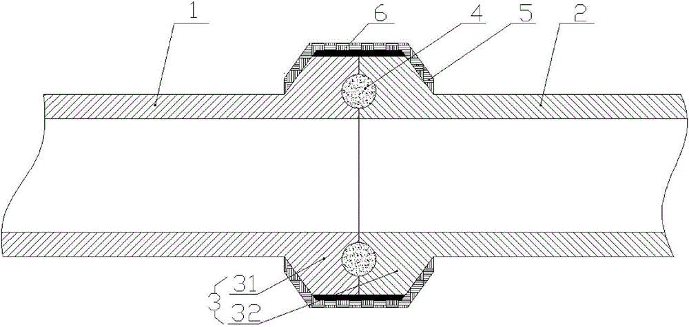 一種管道連接結(jié)構(gòu)的制作方法附圖