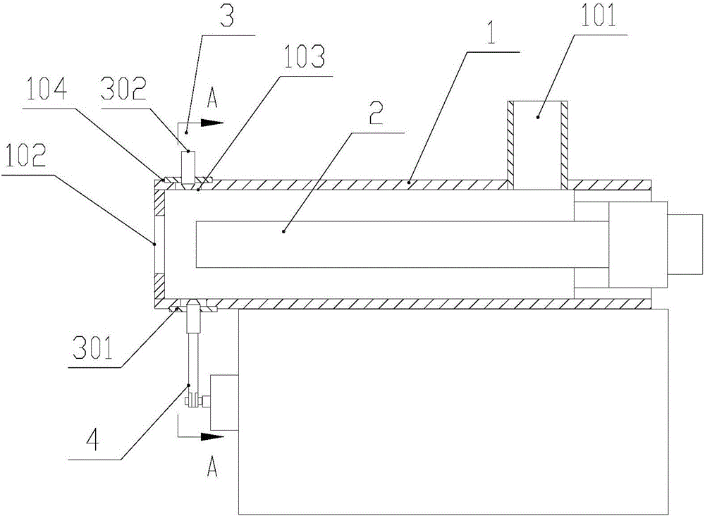 型材擠出機的制作方法附圖