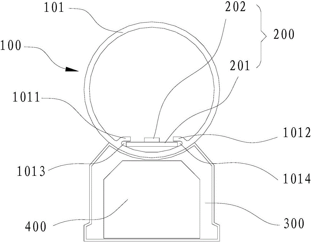 Led 燈具的光管及l(fā)ed 燈具的制作方法附圖