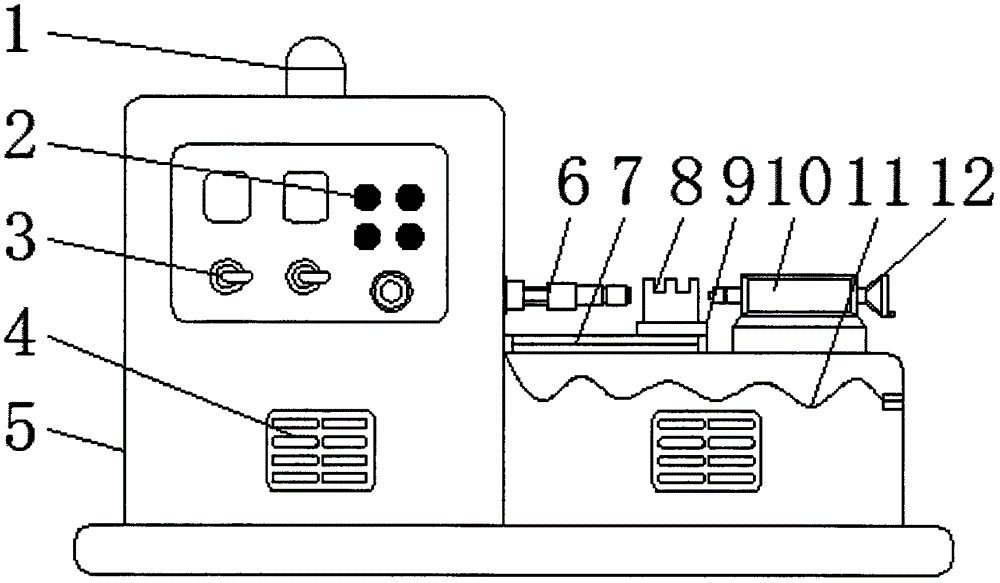 一種用于軸承加工的車床的制作方法附圖